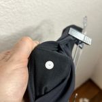 Lululemon Revitalize Crop (21") Blue Tied Gray 4 Running Swiss Dot Photo 5