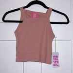 One Teaspoon NWT  Bamboo Rally Tank - Pink Photo 2