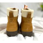 Sporto  Boho Water Resistant Suede Lace Up Ankle Boots Camel 9W Photo 9