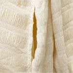 Roolee NWT  Chiffon Ruffled Long Sleeve Babydoll Dress Vanilla Cream Size Medium Photo 9