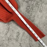 Belldini Dolman Sleeve Textured Sweater Top Women’s M Orange Knit Soft Viscose Size M Photo 5