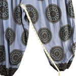 Harem Pants Womens S Blue Black Mandala Aladdin Yoga Lounge Boho Hippie Festival Photo 8