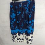 Ted Baker‎ Selaah Bluebell Side Slit Skirt Blue Size 4 Photo 4