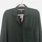 SKIMS Sleep Long Pajama Button Down Top – Spruce Green (Size L) NEW 🌿✨ Photo 3