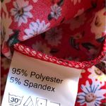 SheIn Red w/Tiny Flowers Dress🌷🌷 Photo 1