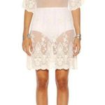 Raga NEW Womens Sheer Mini T-Shirt Dress Coverup Size Large Photo 5