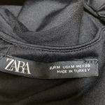 ZARA  Women's Black Sleeveless Racerback Stretch Cami Bodysuit Tank Top Size M Photo 2