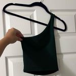 SheIn  Green One shoulder top Photo 0