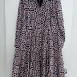 BODEN Kitty Dress in Navy/Red Floral Photo 0