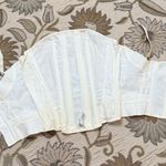 Camp Vintage Girdle Corset Lace Up Brace Boning USA S Small M Medium L Large 35 White Photo 4