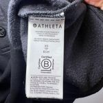 Athleta Women's Balance Henley Sweatshirt Black Casual Athletic Minimalist Sz XS Photo 11