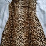 SheIn  A-Line Animal Print Strappy Stretch Mini Dress Womens Size S Photo 0