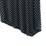 Chico's Travelers B&W Striped Asymmetric Tunic Photo 5