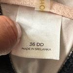 Shade & Shore Women's  Macrame High Neck Bikini Top 36DD EUC & Bottom Size L NWT Photo 7