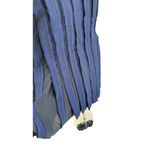 Proenza Schouler Silk Chiffon Dress Fringe Flowy Black Blue Women’s Size 4 Photo 2