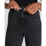 Spanx  Authentic 90s Straight Leg Jeans Black Wash Medium Compression Size L Photo 5