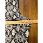 Caution to the Wind  Sleeveless Snake Print MIDI Dress Womens Size Large Photo 4