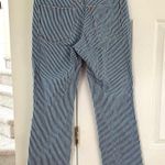 Toga Pulla Railroad Blue & White Pinstripe Straight Leg Jeans Size undefined Photo 1