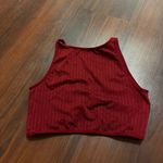 Colsie Seamless Bra Top Tank Maroon Medium Red Photo 3