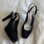 Stuart Weitzman  Elegant Black Slingback platform Heels Photo 0