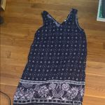 Gap  Navy Floral Sleeveless Dress Photo 1