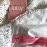 JENNI WHITE LACE RACERBACK BRALETTE Sz LG NWT Photo 4