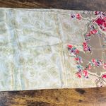 Adolfo VINTAGE: | ladies floral print silk scarf Photo 4