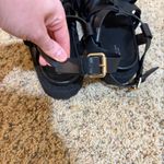 Rag and Bone  Park Platform Fisherman Sandals Black Photo 7