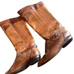 Women’s size 8M Circle S Brand Brown Boots. Made in Brazil. Photo 1