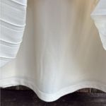 EXPRESS NWT Pleated Skirt V-Neck Twist
Bodice Dress Ivory Size Small Photo 7