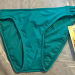 Hobie Women’s  Medium Turquoise Swim Hipster Bikini Bottom  NWT Photo 0