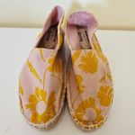 Soludos  X Wool and The Gang Floral Yellow Pink Espadrilles Women's Size 8 Photo 2