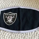 Las Vegas Raiders Black White Face Mask Iconic Logo NFL Football NWOT Photo 0