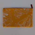 Emirates Small Orange and White Cosmetic Toiletries Bag Accessories Travel Pouch Photo 1