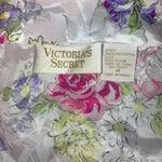 Victoria's Secret  Vintage Gold Label mini slip dress floral  lace nightgown EUC Photo 1