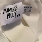 Princess Polly Polly Princess white pleated skirt, sz S Photo 3