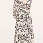 Rebecca Taylor NWT Paige Fleur Drawstring Long-Sleeve Dress Photo 0