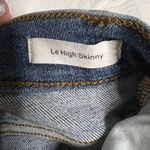 frame denim Frame Le High Skinny Distressed Blue Jeans 25 Photo 5