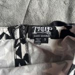 Tripp NYC Daang Goodman Black & White Star Print Suspender Mini Skirt Size Small Photo 3