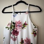 Iz Byer  Women's Floral Sleeveless Elastic Waist Ruffle Summer Dress‎ Size M # Photo 4