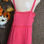 Doe & Rae NWT  Coral Tank Top with Fringe Detail | SMALL | Photo 4