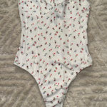 Princess Polly  White Floral One Piece Photo 0