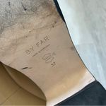 By Far Sandals leroy heeled patent leather womens Beige (size 7) slip on y2k Tan Photo 9