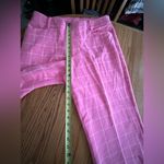 Women’s Pink Dress Pants Waist 34” Career Wear Office Cropped Ankle Photo 6
