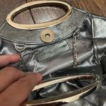 Chinese Laundry  Metallic Silver Clutch Photo 5