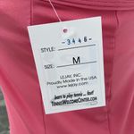 VTG Lejay LEJ Ruffled Tennis Dress Sz M Athletic Coral Pink Deadstock Coquette Size M Photo 4