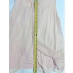Puerta Suerta Italian Silk Layers Sheer Sleeveless Pink Top Size Medium Ethereal Photo 5