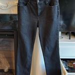 st. john's bay  Jeans Straight Leg Vintage Washed Out Black Womens 12S Photo 0