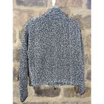  Top Woman's Large Gray Cozy‎ Softest Sherpa 1/4 Zip Warm Outdoors Gorpcore Photo 4