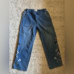 Driftwood  Jeans Drifod Ruby Pull-On Relaxed Jean Sz Small Floral Cottage Photo 1